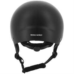 Riding World WINDY Ridehjelm / Sort - Bag