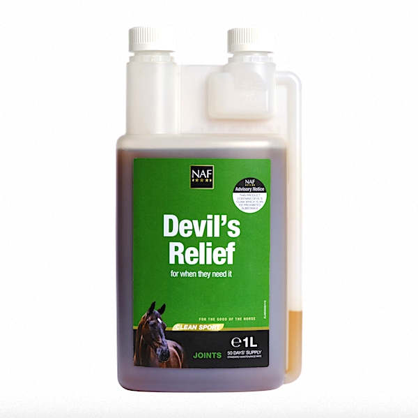 NAF Devils Relief - Led Komfort - 500 ml og 1 liter i doseringsflaske