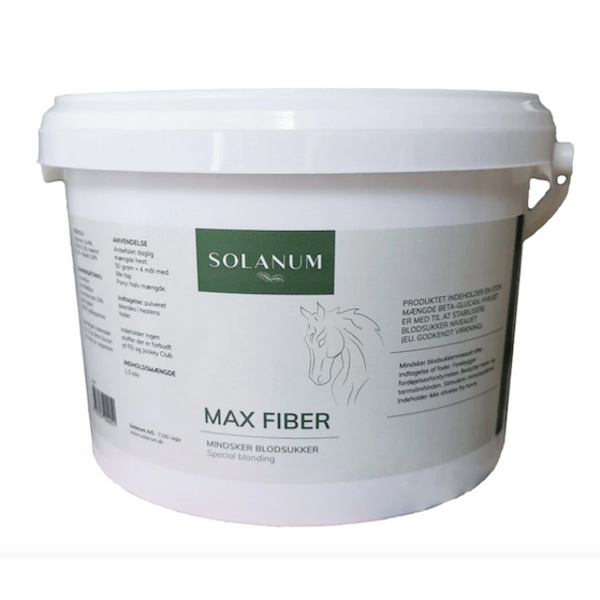 Solanum Max Fiber - Tilskud til hest