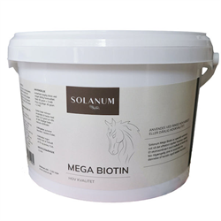 Solanum Mega Biotin - Tilskud til hestens hove