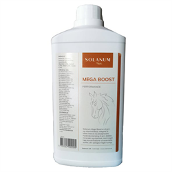 Solanum Mega Boost - Tilskud til hest /1 liter