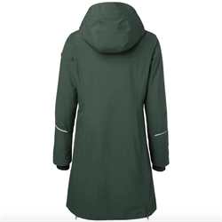 Stierna STELLA Vinterfrakke SHORT Coat /Ivy Green - Ryg