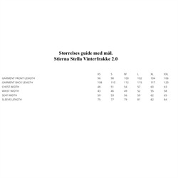Stierna STELLA Vinterfrakke 2.0 til ridning & Fritid - Str-Guide-med-maal