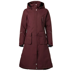 Stierna STELLA Frakke Lang Vinterfrakke /Merlot
