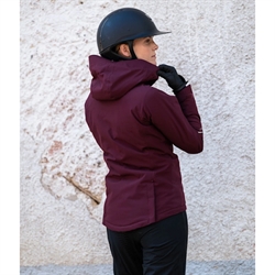 Stierna STELLA Vinterjakke /Merlot - Modelfoto Ryg