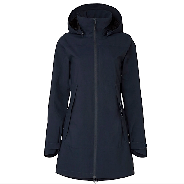 Stierna Storm Rain Coat - 3/4 lang frakke /Navy