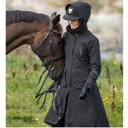 Stierna STELLA Frakke til ridning /Sort - Hest og rytter