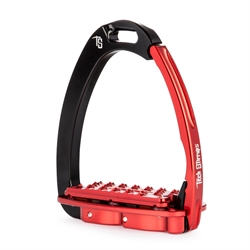 Tech Stirrups Venice plus EVO  /Sort-Rød