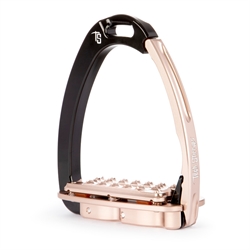 Tech Stirrups Venice plus EVO /Sort-Rosegold