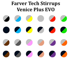 Tech Stirrup Venice plus EVO - Mulige farve kombinationer