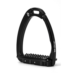 Tech Stirrup Venice Dressage Sloped /Sort - Perfekt balance