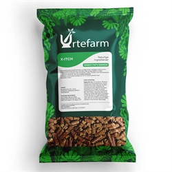 Urtefarm X-Itch pellets - Tilskud til hest.